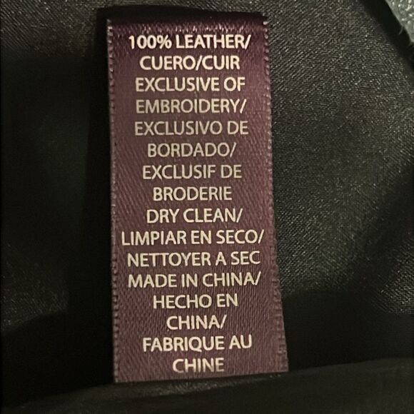 Rachel Roy Black Leather and Fabric Fit & Flare‎ Sleeveless Dress Size 8 NWT - Picture 15 of 15